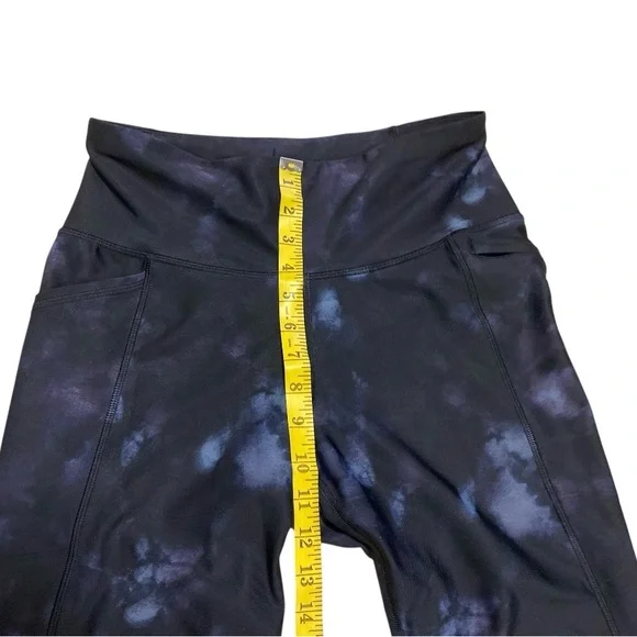 Old Navy Women’s High-Waisted PowerSoft Side-Pocket 7/8 Run Leggings Size L Gym - Picture 11 of 15